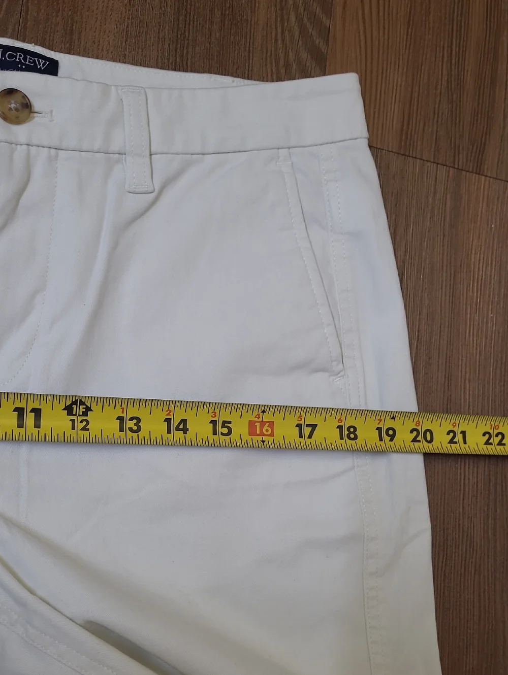 J.‎ Crew women,s's Cream Chino Pants for women,s size 10p new.